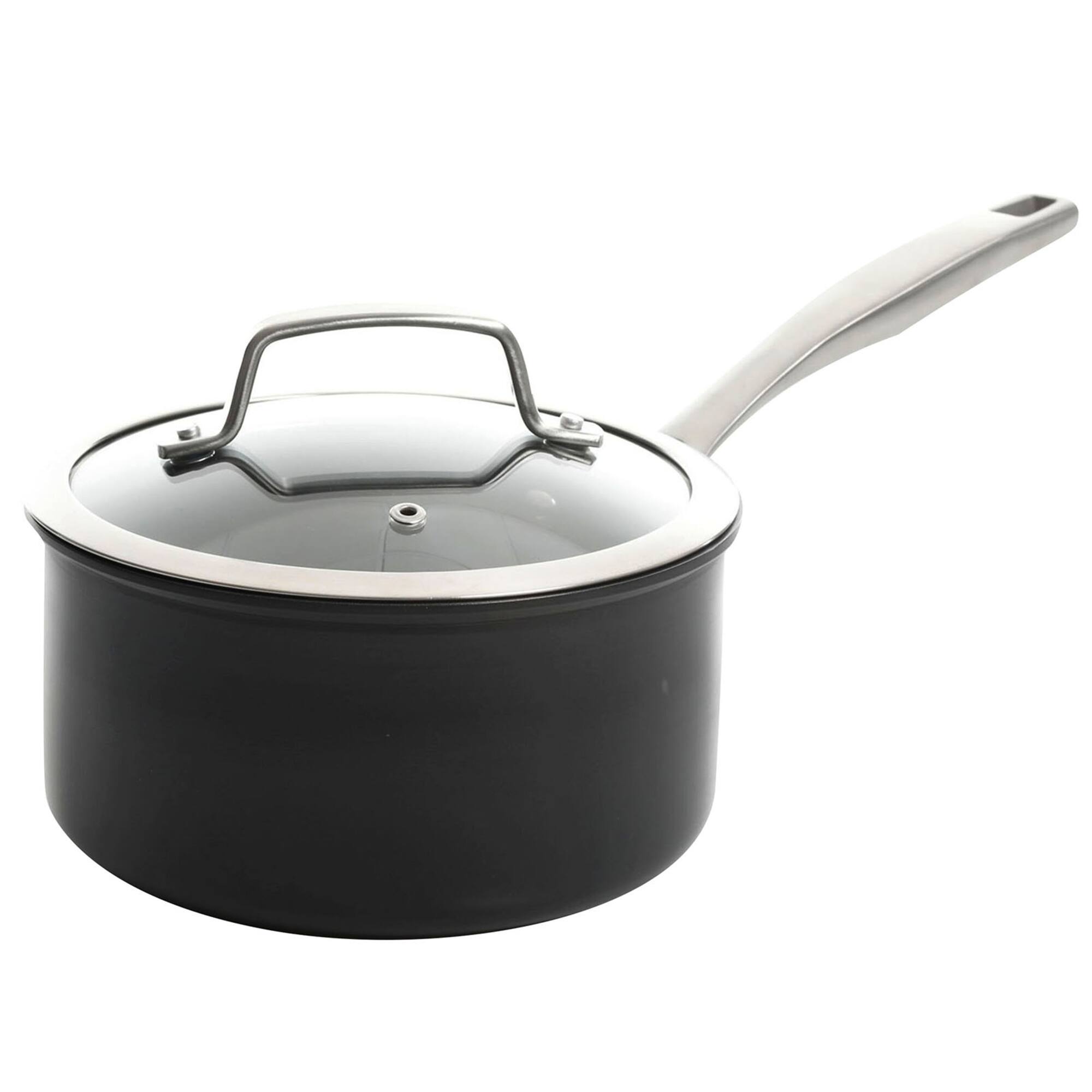 Kenmore® Pro Arbor Heights 10-Piece Black Nonstick Aluminum Cookware Set